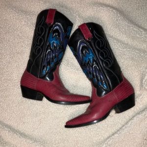 Vintage NineWest Cowboy Boots